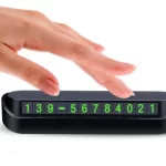 Placuta numar telefon parcare, pentru parbriz