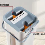Mop profesional cu doua cuve de spalare si uscare + 2 rezerve cadou - imagine 5
