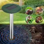 Aparat alungat cartite cu incarcare solara - Dispozitiv ultrasonic