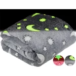 Paturica Magica, Stelute Glow In The Dark, Fosforescenta, Moale Si Confortabila