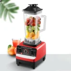 Blender Profesional de bucatarie 2 in 1, 2.5L, motor din cupru, 15 viteze, 4500W - imagine 6