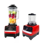 Blender Profesional de bucatarie 2 in 1, 2.5L, motor din cupru, 15 viteze, 4500W