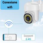 Camera wifi de exterior, cu senzor de miscare, vedere nocturna, full HD - imagine 6