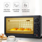 Cuptor Electric de Bucatarie 2600W - Leihmann 48L, Tava de Copt, Gratar si Functie de Rotisor - imagine 3