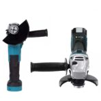 Trusa 4 Scule cu 3 Acumulatori 128V, Bormasina Impact, Polizor Unghiular, Ciocan Rotopercutor, Autofiletanta - imagine 4