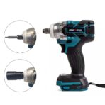 Trusa 4 Scule cu 3 Acumulatori 128V, Bormasina Impact, Polizor Unghiular, Ciocan Rotopercutor, Autofiletanta - imagine 3