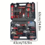 Trusa profesionala de scule, multifunctionala, cu 43 de accesorii - imagine 6
