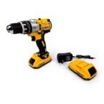 Masina de gaurit si insurubat (Bormasina) cu percutie, extra accesorii 119 piese, 48V, cu 2 acumulatori si incarcator ,valiza inclusa - imagine 3