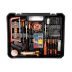 Masina de gaurit si insurubat (Bormasina) cu percutie, extra accesorii 119 piese, 48V, cu 2 acumulatori si incarcator ,valiza inclusa - imagine 2