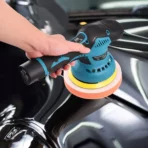 Aparat Polish Auto, 2 Acumulatori 36V, fara fir, portabil, 2500-5000 Rpm, 8 Viteze, Albastru/Negru - imagine 3