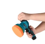 Aparat Polish Auto, 2 Acumulatori 36V, fara fir, portabil, 2500-5000 Rpm, 8 Viteze, Albastru/Negru - imagine 8