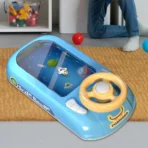 Jucarie Interactiva volan de condus cu circuit curse, sunete si functii, alimentare USB, pentru Copii 3-6 Ani - imagine 5