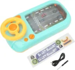 Jucarie Interactiva volan de condus cu circuit curse, sunete si functii, alimentare USB, pentru Copii 3-6 Ani - imagine 6