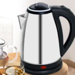 Cana Fierbator Inox, 1500W, 2L, declansare automata, Inox/Negru - imagine 2